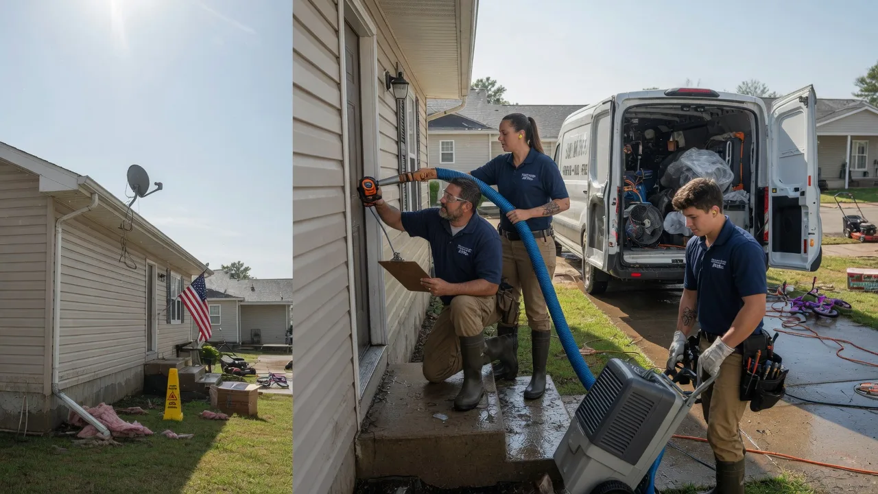 Ceiling Water Damage Restoration in Kendrick, ID near me